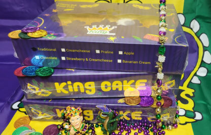 Cream Cheese King Cake 3 Pack