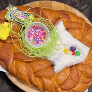 Easter King Cake Naked